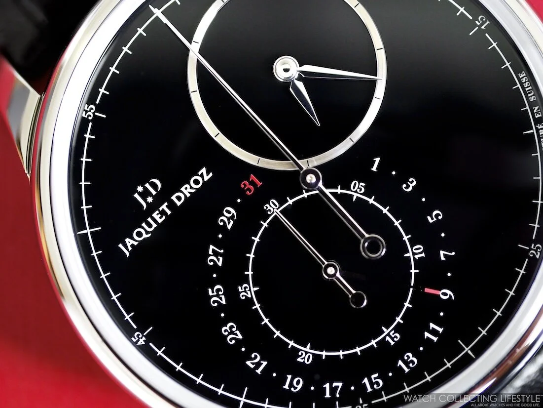 Insider: Jaquet Droz Grande Seconde Off-Centered Chronograph Onyx